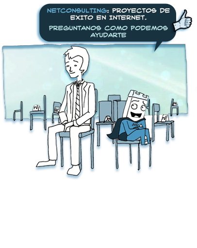 NetConsulting: Proyeectos de éxito en Internet. Pregúntanos como podemos ayudarte.